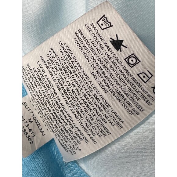 Nike Women's Breathe Rapid Dri -Fit Running Tee Blue Short Sleeve M - Picture 7 of 11